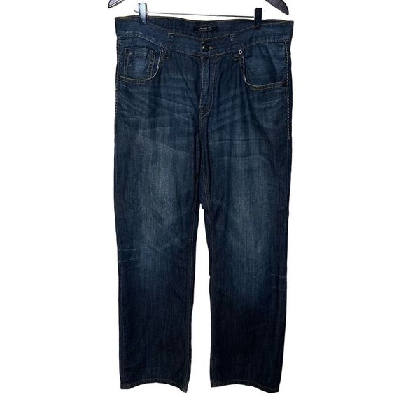 Y2K Marc Ecko Embroidered Jeans 34 - Picture 3 of 5